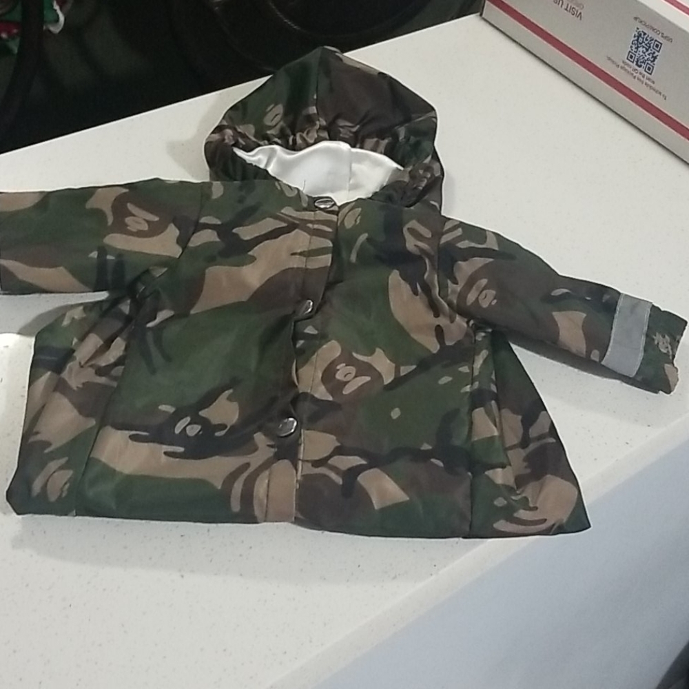 Rain Camo Dog Jacket